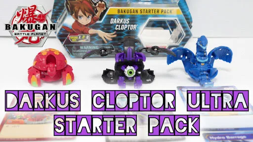 Darkus Cloptor Ultra Starter Pack