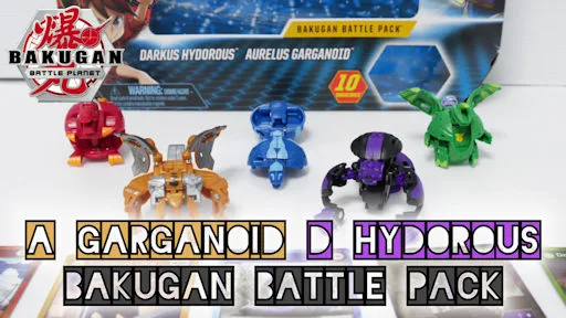 Darkus Hydorous Aurelus Garganoid Battle Pack